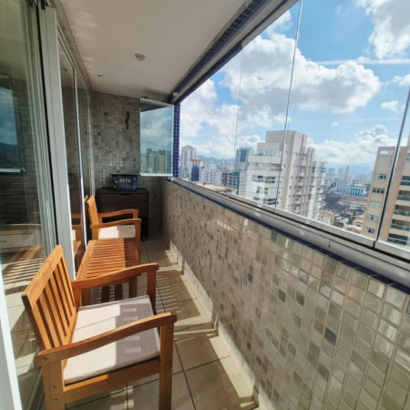 Apartamento com 3 dormitórios, 120 m² - venda por R$ 990.000,00 ou aluguel por R$ 11.160,00/mês - Boqueirão - Santos/SP