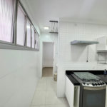 Apartamento com 2 dormitórios para alugar, 113 m² por R$ 5.900,02/mês - Gonzaga - Santos/SP