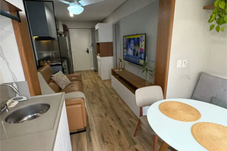 Studio à venda com 1 suíte em Pinheiros, São Paulo, SP