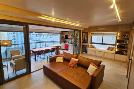 Apartamento à venda ou para alugar com 3 suítes em Brooklin Paulista, São Paulo, SP