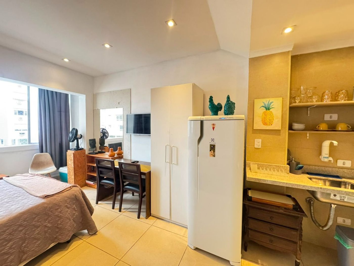 Apartamento com 1 dormitório à venda, 30 m² por R$ 330.000,00 - Boqueirão - Santos/SP