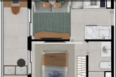 Apartamento à venda com 1 quarto em Pinheiros, São Paulo, SP