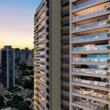 Apartamento à venda com 4 suítes em Brooklin Paulista, São Paulo, SP