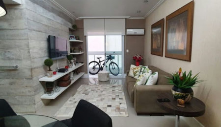 Apartamento com 2 dormitórios à venda, 108 m² por R$ 1.180.000,00 - Gonzaga - Santos/SP