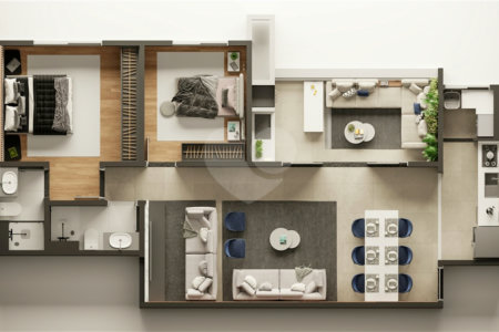 Apartamento à venda com 4 quartos, sendo 2 suítes, em Vila Faustina Ii, Valinhos, SP