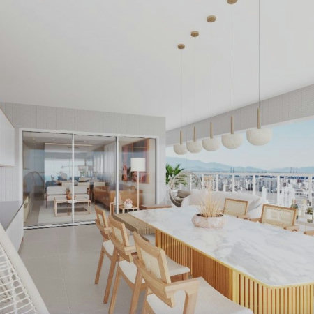 Apartamento à venda, 158 m² por R$ 2.328.793,39 - Embaré - Santos/SP