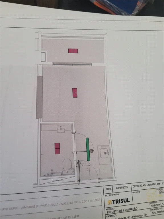 Apartamento à venda com 1 suíte em Pinheiros, São Paulo, SP