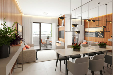 Apartamento à venda com 1 suíte em Jardim Maria do Carmo, Sorocaba, SP