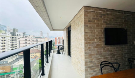 Apartamento Residencial à venda, Pompéia, Santos - AP0359.