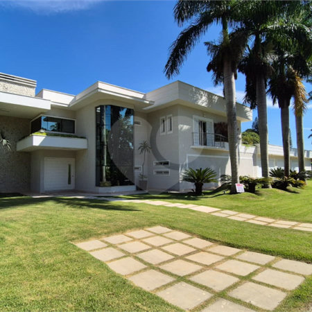 Casa à venda com 5 suítes no condomínio Lago Azul 1, Araçoiaba da Serra - SP