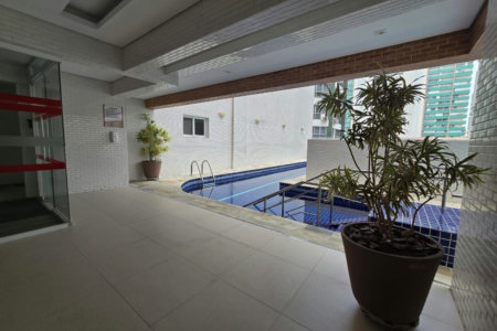 Apartamento com 1 dormitório, 45 m² - venda por R$ 670.000,00 ou aluguel por R$ 5.000,00/mês - Boqueirão - Santos/SP