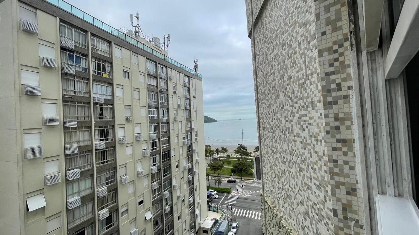 Apartamento com 2 dormitórios à venda, 70 m² por R$ 530.000,00 - Aparecida - Santos/SP
