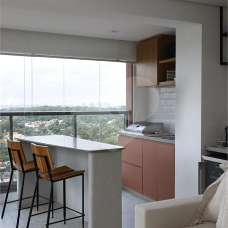 Apartamento à venda com 1 suíte em Santo Amaro, São Paulo, SP