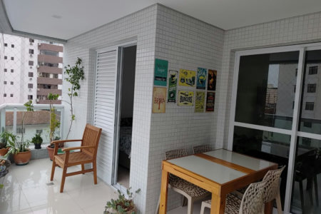 Apartamento com 2 dormitórios à venda, 76 m² por R$ 1.150.000,00 - Gonzaga - Santos/SP
