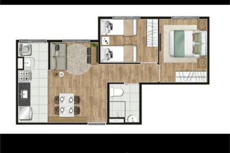 Apartamento à venda com 2 quartos em Água Branca, São Paulo, SP