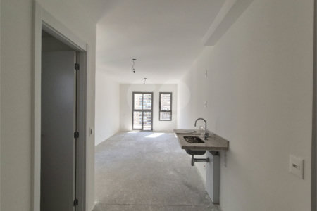 Apartamento à venda com 1 quarto em Brooklin Paulista, São Paulo, SP