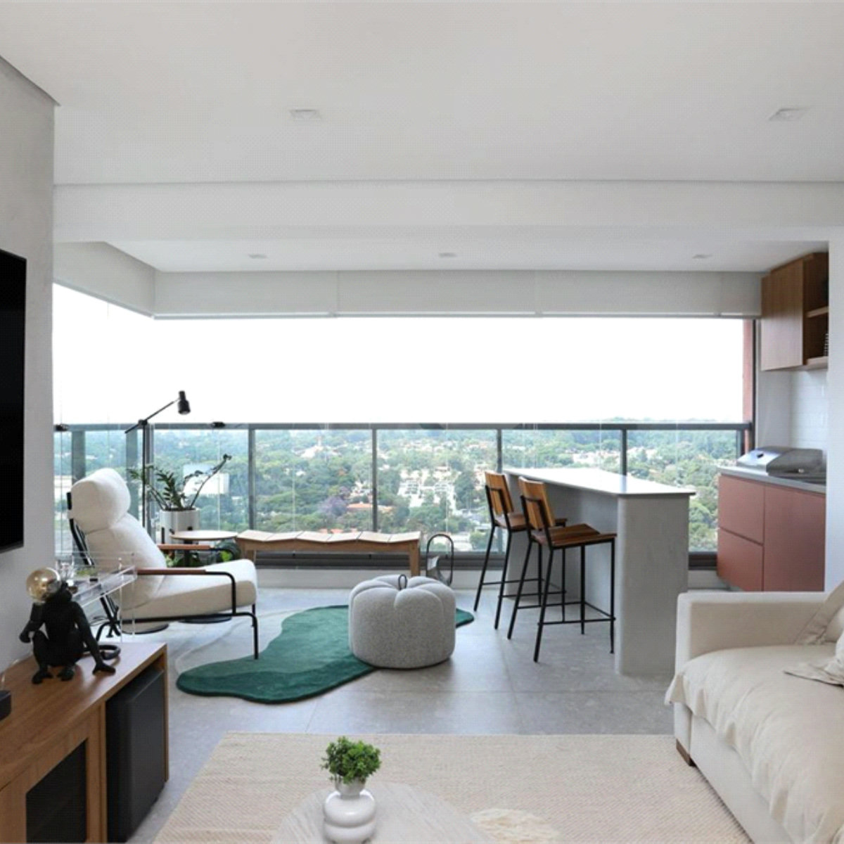 Apartamento à venda com 1 suíte em Santo Amaro, São Paulo, SP