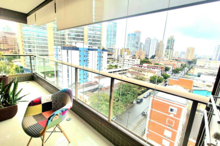 Apartamento com 3 dormitórios à venda, 210 m² por R$ 1.750.000,00 - Boqueirão - Santos/SP