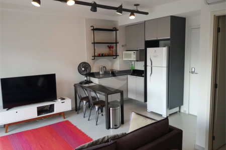 Apartamento à venda com 1 quarto em Brooklin, São Paulo, SP