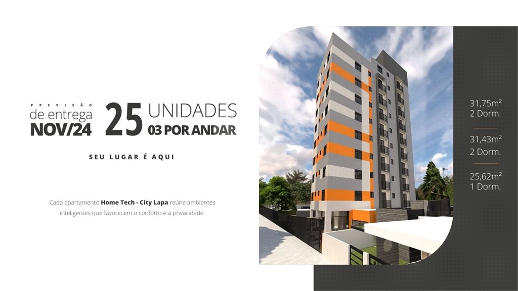 Apartamento à venda com 2 quartos em Lapa, São Paulo, SP