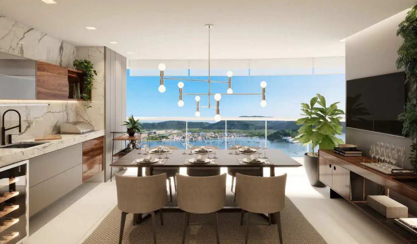 Apartamento com 3 dormitórios à venda, 163 m² por R$ 3.605.000,00 - Ponta da Praia - Santos/SP