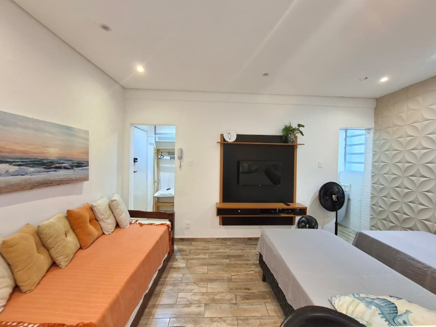 Apartamento com 1 dormitório à venda, 30 m² por R$ 395.000,00 - Embaré - Santos/SP