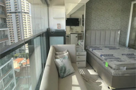 Studio à venda ou para alugar com 1 quarto em Jardim das Acácias, São Paulo, SP