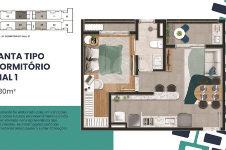 Apartamento à venda com 1 suíte no Centro, Sorocaba, SP