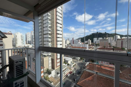 Apartamento com 2 dormitórios à venda, 66 m² por R$ 800.000,00 - Campo Grande - Santos/SP