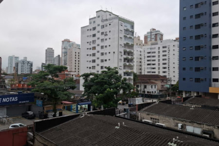 Apartamento com 2 dormitórios à venda, 82 m² por R$ 460.000,00 - Boqueirão - Santos/SP