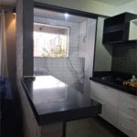 Apartamento moderno e mobiliado, 1 dormitório 1 banheiro, sala de star com varanda, cozinha americana, na Vila Olímpia.