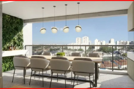 Apartamento à venda com 2 suítes em Brooklin Paulista, São Paulo, SP