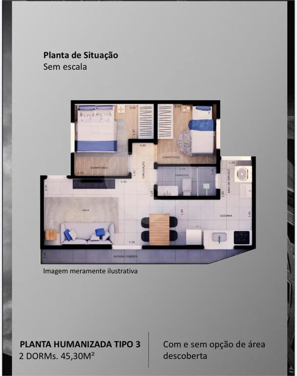 Apartamento à venda com 3 quartos, sendo 1 suíte, em Chora Menino, São Paulo, SP