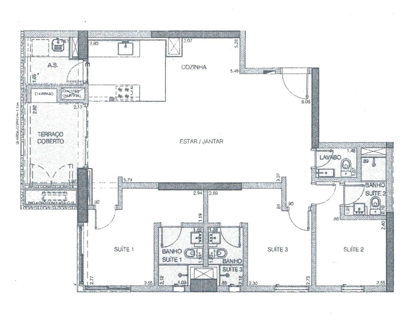 Apartamento à venda com 3 quartos, sendo 1 suíte,  em Jardim das Acácias, São Paulo, SP