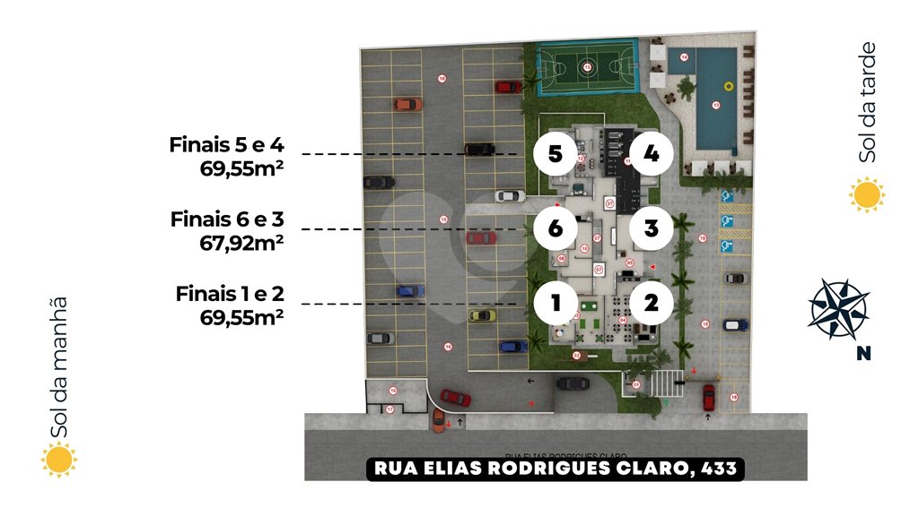 Apartamento à venda com 3 quartos, sendo 1 suíte, em Jardim São Carlos, Sorocaba, SP