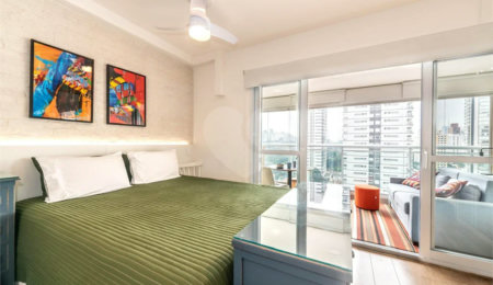Apartamento à venda com 1 quarto em Pinheiros, São Paulo, SP