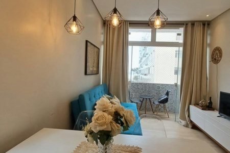 Studio à venda, 39 m² por R$ 345.000,00 - José Menino - Santos/SP