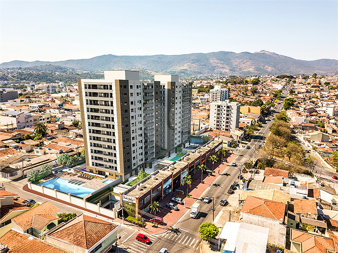 Apartamento à venda com 2 quartos em Alvinópolis, Atibaia, SP