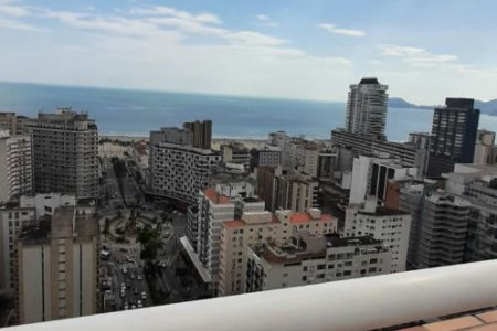 Apartamento com 2 dormitórios à venda, 94 m² por R$ 1.580.000,00 - Gonzaga - Santos/SP