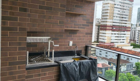 Apartamento com 2 dormitórios à venda, 84 m² por R$ 1.595.000,00 - Gonzaga - Santos/SP