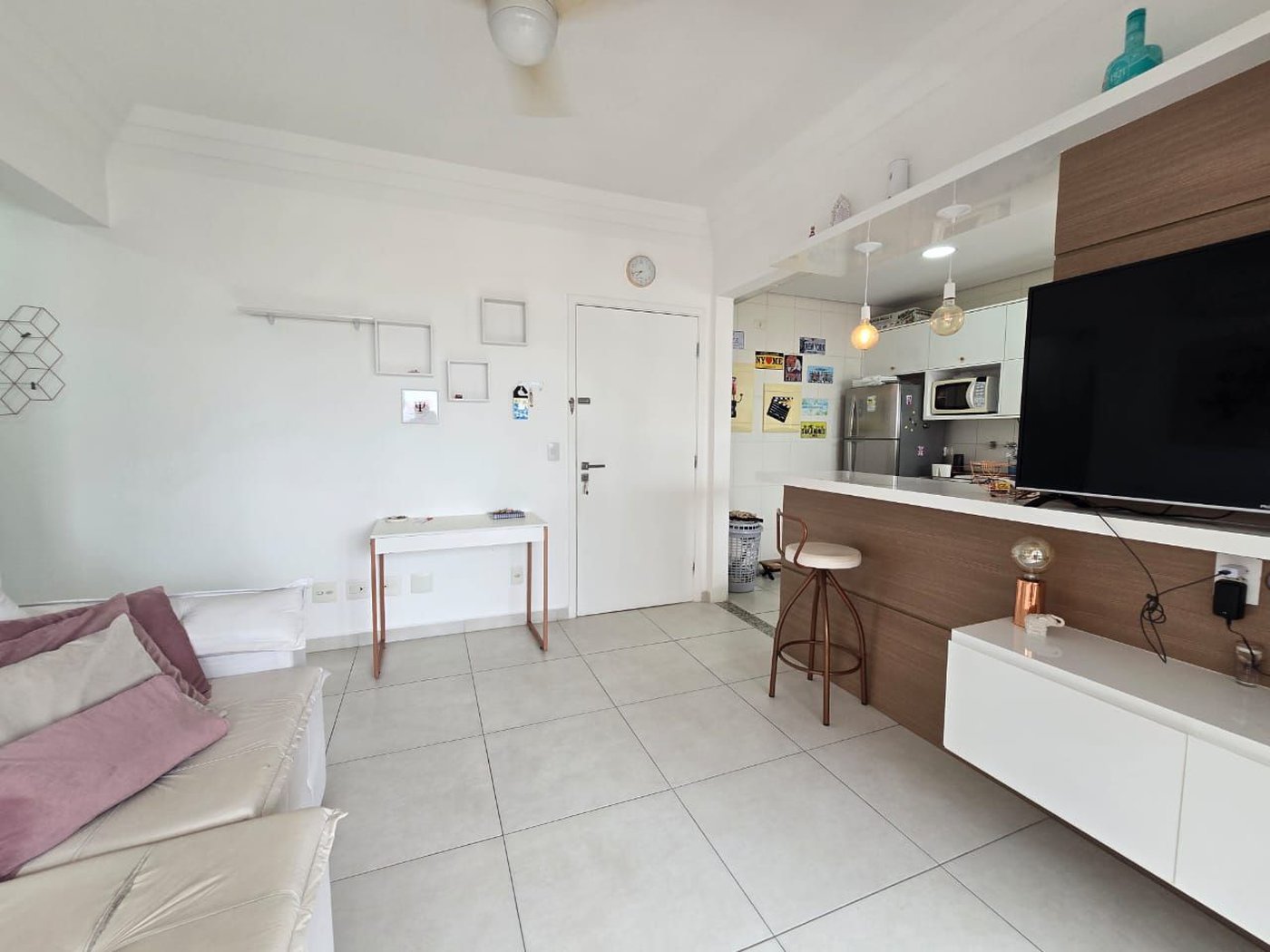 Apartamento com 1 dormitório, 45 m² - venda por R$ 670.000,00 ou aluguel por R$ 5.000,00/mês - Boqueirão - Santos/SP