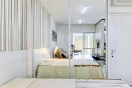 Apartamento à venda com 1 quarto em Indianópolis, São Paulo, SP
