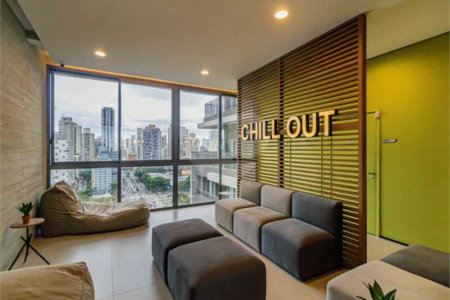 Apartamento para alugar com 1 quarto em Santo Amaro, São Paulo, SP