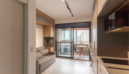 Studio à venda com 1 suíte em Campo Belo, São Paulo, SP