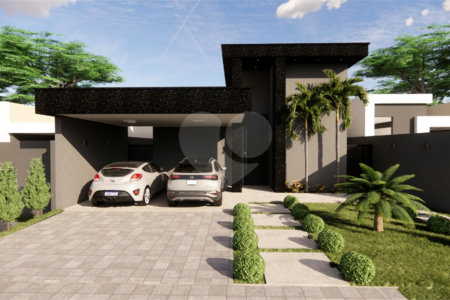 Casa à venda com 3 quartos, sendo 2 suítes, no condomínio Villa de León, Três Lagoas - MS