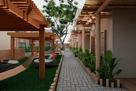 Casa à venda com 1 quarto, sendo 2 suítes, no condomínio Residencial Portal Canoê, Porto Seguro - BA