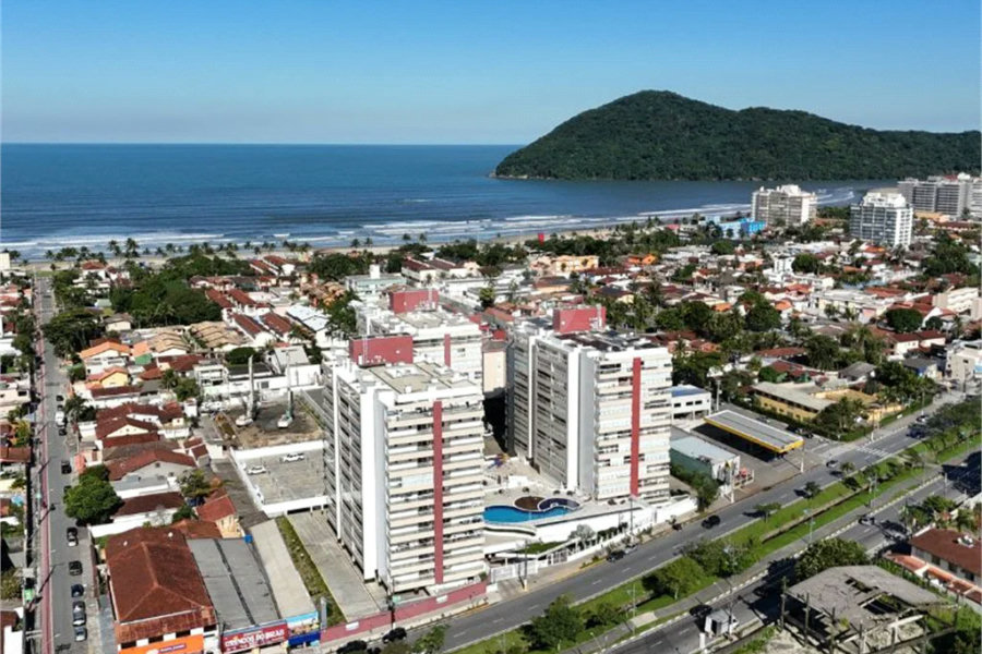 Apartamento para alugar com 2 quartos, sendo 1 suíte, no Centro, Bertioga, SP