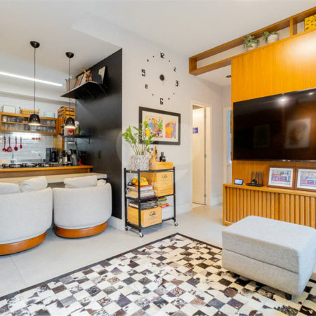 Apartamento à venda com 2 quartos, sendo 1 suíte,  em Vila Andrade, São Paulo, SP