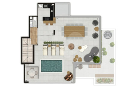 Triplex à venda com 4 suítes em Anhangabaú, Jundiaí, SP