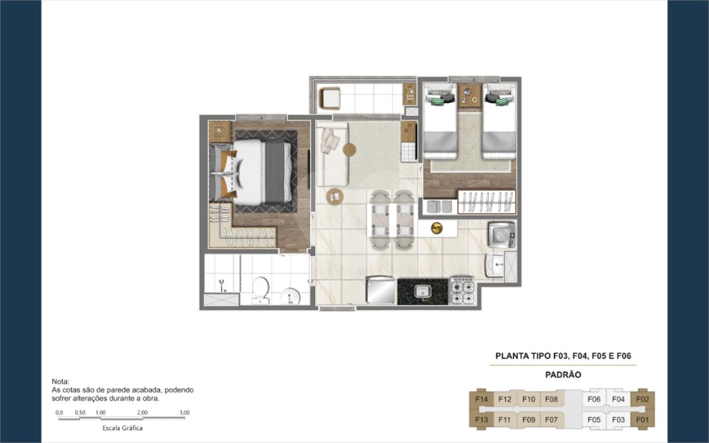 Apartamento à venda com 2 quartos em Pirituba, São Paulo, SP